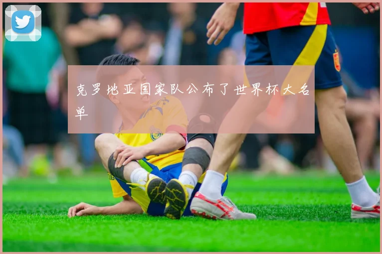 克罗地亚国家队公布了世界杯大名单