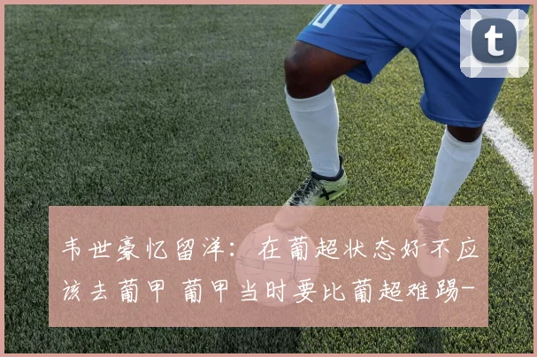 韦世豪忆留洋:在葡超状态好不应该去葡甲 葡甲当时要比葡超难踢
